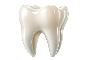 tooth isolated on white