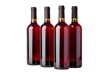 wine bottle and glass