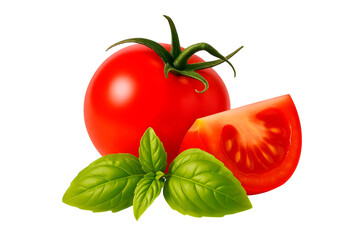 tomatoes and basil