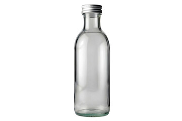 empty bottle isolated on white