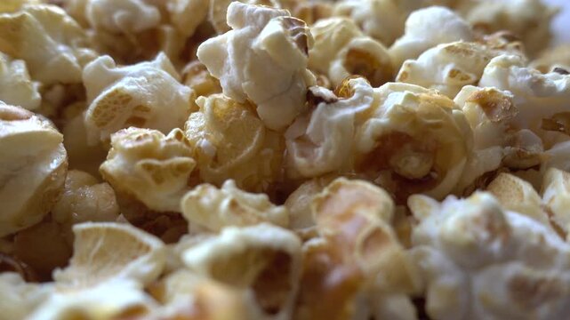 Footage of pop corn background