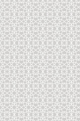 Middle Eastern or Arabic themed line pattern with white or cream background