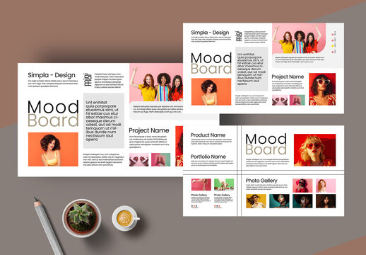 Modern Mood Board Template