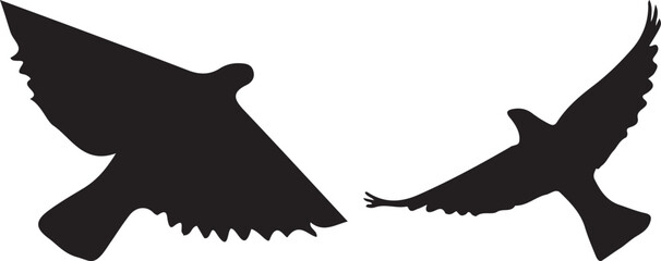 wolf head silhouette © Utpal