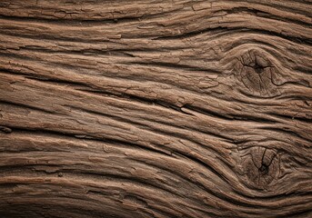 Fototapeta premium A close-up view of weathered wood grain featuring deep grooves and organic imperfections creating a rough, natural pattern, empty, wood, timber