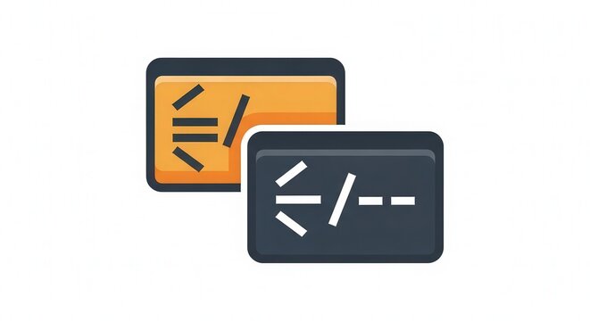 Coding and Programming Concept Illustration with Tech-Savvy Design
