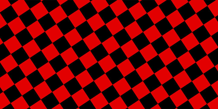 checkered red black pattern for transparent background, check tile square black white pattern