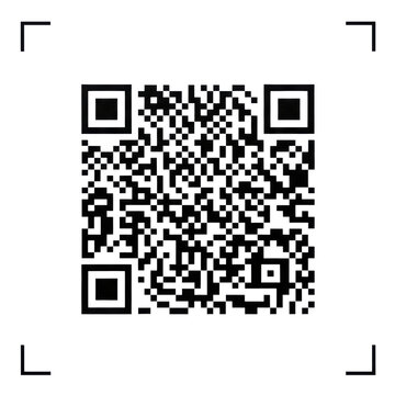 perfectly formed black qr code matrix barcode, matte printed texture, razor-sharp edges, isolated on brilliant white background, flat lay macro shot. concept of technical precision and data utility