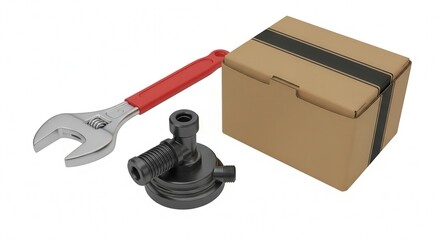 Unboxing and Installation Tools for Mechanical Parts and Equipment