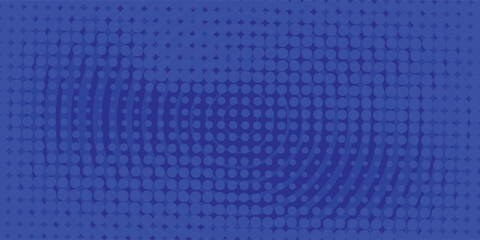 Dotted circular spiral. Swirl, swirl circle. Dot technique, pointillism design. Vector illustration of spots, blots © zainal