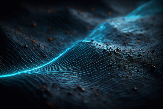 3D render wallpaper background, Blender/C4D style, 