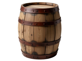 Obraz premium A wooden barrel sitting on a table