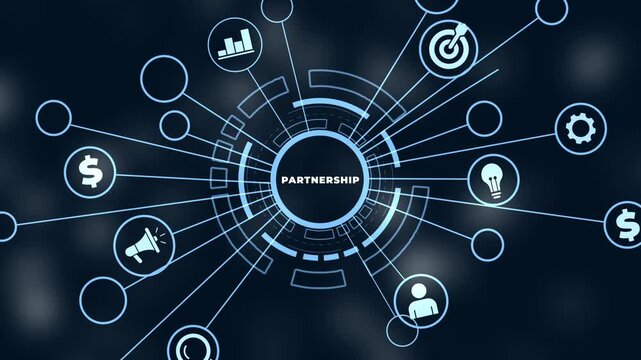 Partnership. Achievements, career growth and economic development.