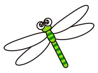 かわいいトンボのイラスト素材 © kiko