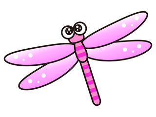 かわいいトンボのイラスト素材5 © kiko