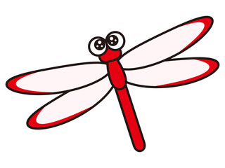 かわいいトンボのイラスト素材3 © kiko