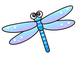 かわいいトンボのイラスト素材4 © kiko