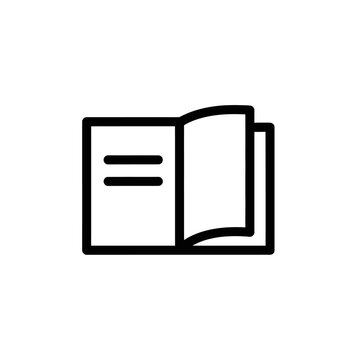 Open Book with Text and Illustrations on White Background for Educational or Creative Projects