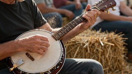 Plucking the Banjo