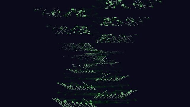 Abstract green winter wallpaper featuring a vector illustration of a new year design and decorative art celebration with a light pattern star symbol and light for a Christmas holiday card banner