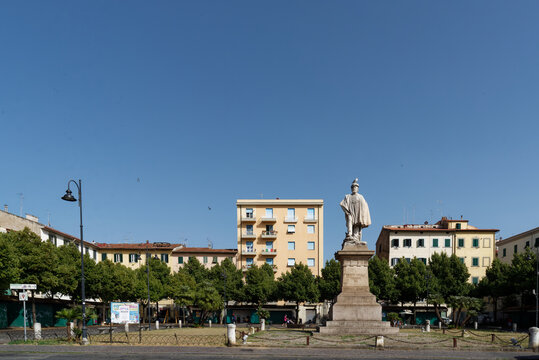Italien - Livorno - Guiseppe Garibaldi Platz