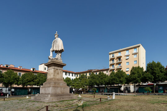 Italien - Livorno - Guiseppe Garibaldi Platz