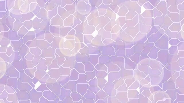 Seamless abstract floral and heart vector pattern design with geometric shapes and blue water textures for a decorative wallpaper backdrop