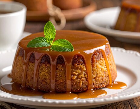 Britischer Sticky Toffee Pudding