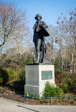 D&uuml;sseldorf, Denkmal Felix Mendelssohn Bartholdy