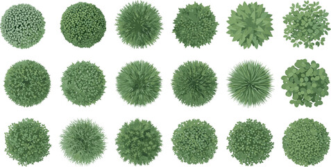 Fototapeta premium Cartoon illustration of six playful weather icons including sun, clouds, rain, lightning, rainbow, and thermometer, designed for educational, children’s content, and weather-related creative projects