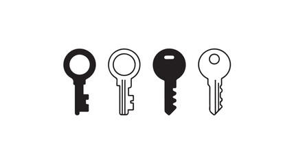 key icon set