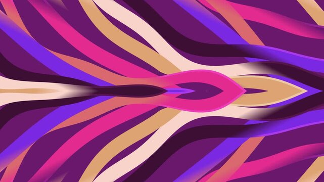 Vibrant abstract design with swirling shapes and colors in a dynamic pattern