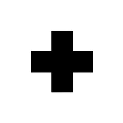 Obraz premium Medical Cross Symbol Representation for Healthcare and Medical Services