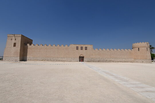 Bahrain, Riffa - panoramic view over Sheikh Salman bin Ahmed Fort