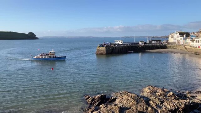 The harbour at St Mawes, Cornwall, UK