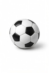 Naklejka premium Classic Black and White Soccer Ball.