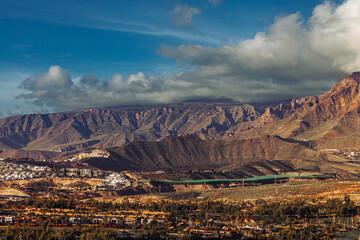 Montaña de Guaza volcanic mountain landscape in Tenerife, Canary Islands, Spain © Victoria Schaad