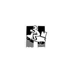Fototapeta premium Vector logo illustration of d...