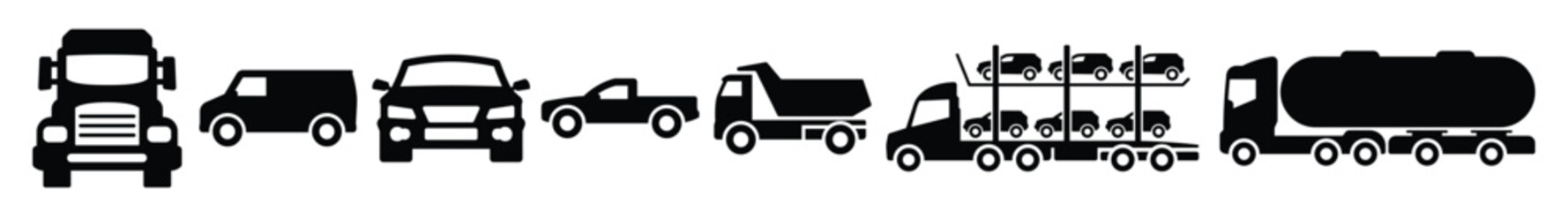  set of black icons isolated on white background on theme © Ondhe