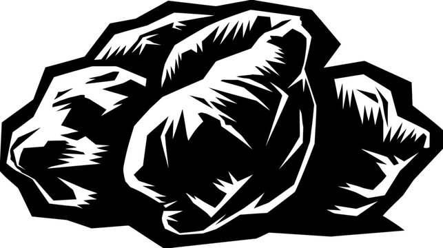 Bold black and white image of a clenched fist, conveying strength and defiance