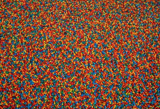 Vibrant and sweet mini candy pattern