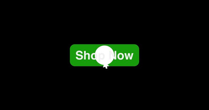 Button Click or press shop now button on transparent background. Click on send button with arrow cursor