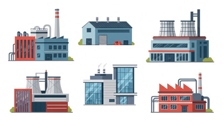Industrial Buildings and Factory Structures.