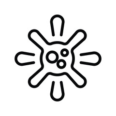 Obraz premium Virus Icon