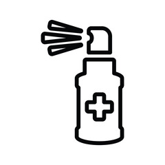 Obraz premium Sanitizer Spray Icon