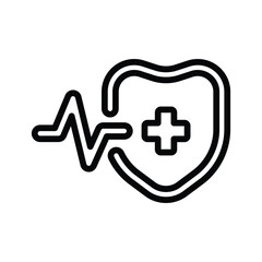 Fototapeta premium Medical Protection Icon