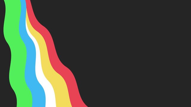 Disability Pride Month background animation with copy space