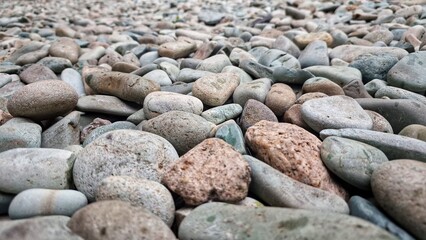 stones on the beach