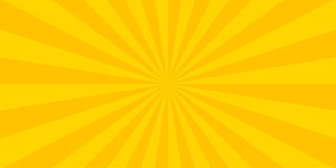 Obraz premium Abstract geometric orange shine retro sunbeam ray sum light sunburst sunlight texture design wallpaper.