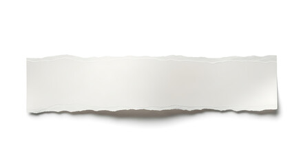 Torn paper sheet with blank space and ripped edges on textured vintage background